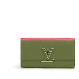 Louis Vuitton-Louis Vuitton Portefeuille capucines-Red