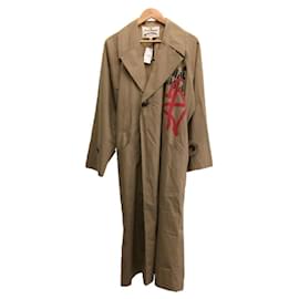 Vivienne Westwood-Vivienne Westwood Trench coat / 38 / cotton / BEG / 4021M / 15-01-682001 / ANGLOMANIA / long coat-Beige