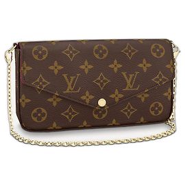 Louis Vuitton LV Felicie Monogram canvas Marrom