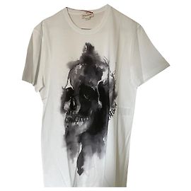 Alexander Mcqueen Camiseta Calavera Alexander Mc queen Blanco