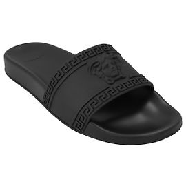 Versace Men's Palazzo Slides in black Black