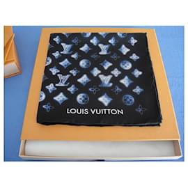 Louis Vuitton-Flight Mode Bandana - CAPSULE-Kollektion-Blau