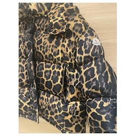 Moncler-Manteaux, Vêtements d'extérieur-Imprimé léopard