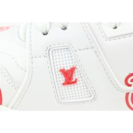Louis Vuitton-Virgil Abloh Nigo US Men's 10 White Red LV2 Made Heart Trainer-Other