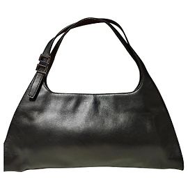 Gucci Black Fur Handbag Black