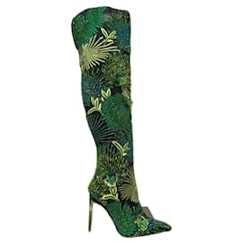 botas versace selva nunca usadas Negro Verde