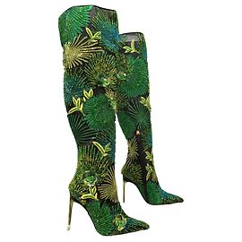 Versace botas selva nova Verde