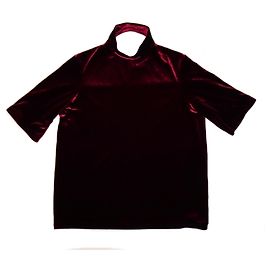Rag & Bone RAG BONE JEAN TEA VELVET TOP Red
