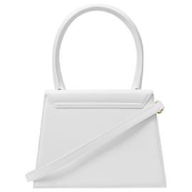 Jacquemus-Le Grand Chiquito Bag in White Leather-White
