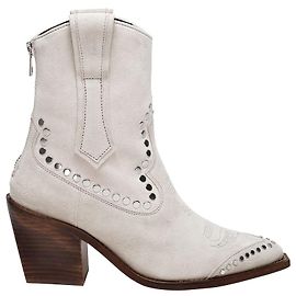 Zadig & Voltaire Ankle Boots Cara em couro bege Carne