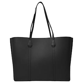 Tory Burch-Perry Tote Bag - Tory Burch -  Black - Leather-Black
