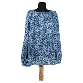 Halston Heritage H by Halston Bluse Blau Blau