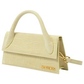 Jacquemus Borsa Lunga Le Chiquito in Pelle Gialla Giallo