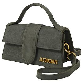 Jacquemus Le Bambino Bag in Khaki Leather Green Khaki