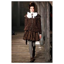 Chanel-Nova saia de tweed Paris/Edimburgo-Multicor