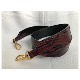 Louis Vuitton-Handbags-Dark red