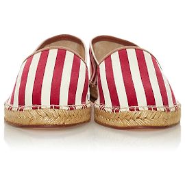 Dolce & Gabbana Dolce&Gabbana Rot bedruckte Espadrilles Weiß Rot
