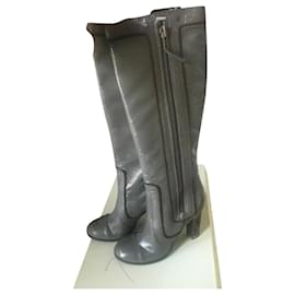 Stella Mc Cartney-NWT Stella McCartney tall boots grey 37.5-Grey