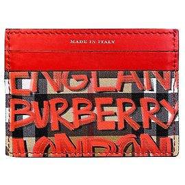 Burberry Wallets Small accessories Red