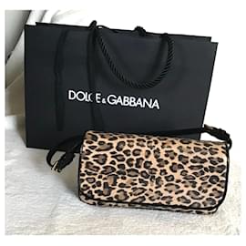 Dolce & Gabbana-Handbags-Black,Beige,Light brown