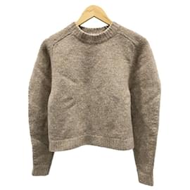Acne-Acne Studios / Sweater (thick) / XS / Wool / Beige-Beige