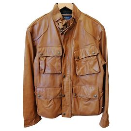 Polo Ralph Lauren Ralph Lauren Leather Jacket Light brown