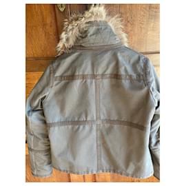 Yves Salomon-Yves Salomon Army jacket size 44-Beige,Khaki