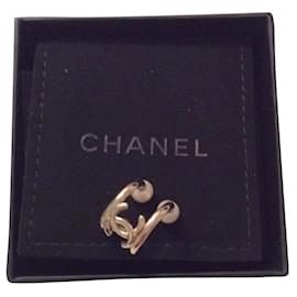 Chanel-ear ring-Gold hardware