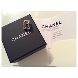 Chanel-Bague d’oreille-Bijouterie dorée