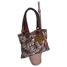 Bolsa de ombro floral Marni Multicor