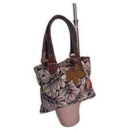 Marni-sac porté épaule à fleurs Marni-Multicolore