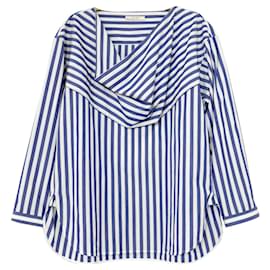 Céline-Celine x Philo Resort 2016 Camicia a tunica a righe-Blu