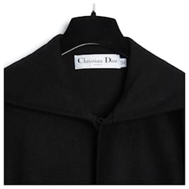 Dior-Resort 18 BLACK WOOL JACKET EN38/40-Black