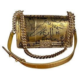 Chanel Boy Doré