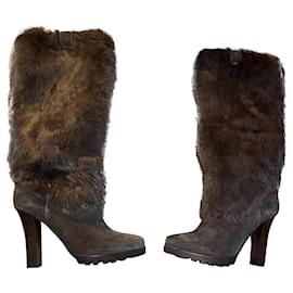 Hugo Boss Boots Grey