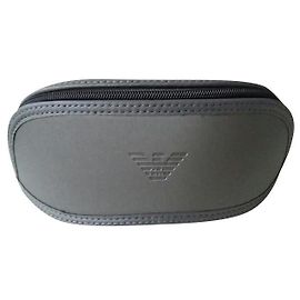 Emporio Armani Sport glasses case Dark grey