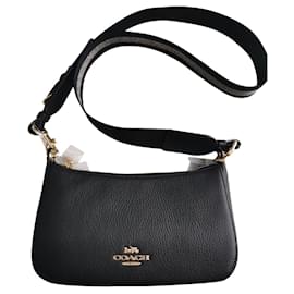 Coach-Handbags-Black,Silvery,Gold hardware