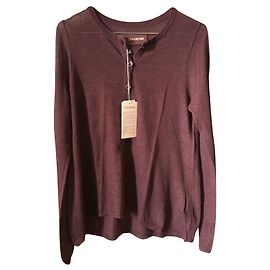 Zadig & Voltaire Pull de couleur prune Zadig et Voltaire taille S Violet foncé
