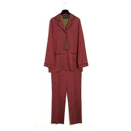 Etro completo pigiama rosso38/40 new Rosso