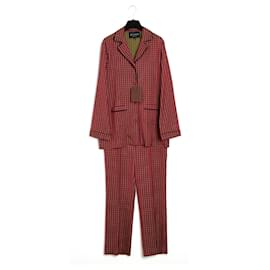 Etro-traje de pijama rojo38/40 NUEVO-Roja