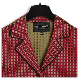 Etro-terno de pijama vermelho38/40 NOVO-Vermelho