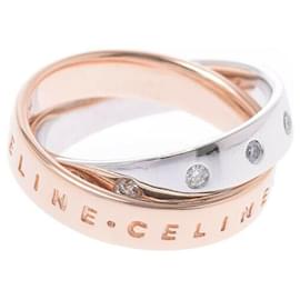 Céline-Céline Ring-Silvery