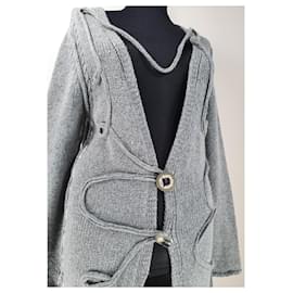 Elisa cavaletti-Knitwear-Grey