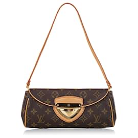 Louis Vuitton-Louis Vuitton Brown-Monogramm Beverly Pochette-Braun