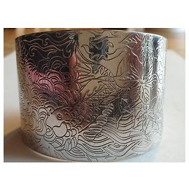 Kenzo silver cuff 925 Silvery