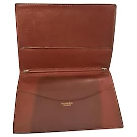 Hermès-Purses, wallets, cases-Brown