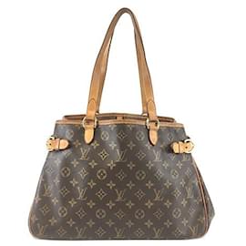 Louis Vuitton-Toile Monogram Horizontale Louis Vuitton Batignolles-Marron