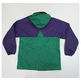 K-Way-Men Coats Outerwear-Green,Purple