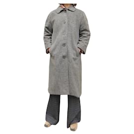 Burberry-casaco vintage Burberry tipo loden tamanho 42-Cinza