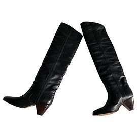 Remko Overknee-Stiefel Isabel Marant Schwarz